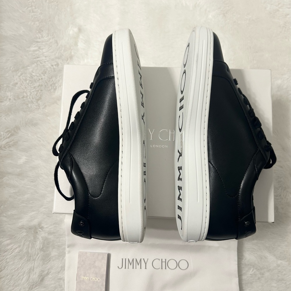 Jimmy Choo Rome Calf Sneakers - Picture 9 of 15